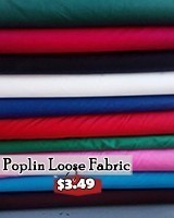 Poplin Loose Fabric